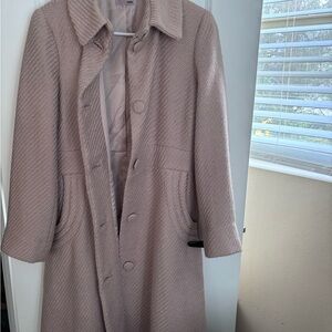 H&M Light Pink Trench Coat